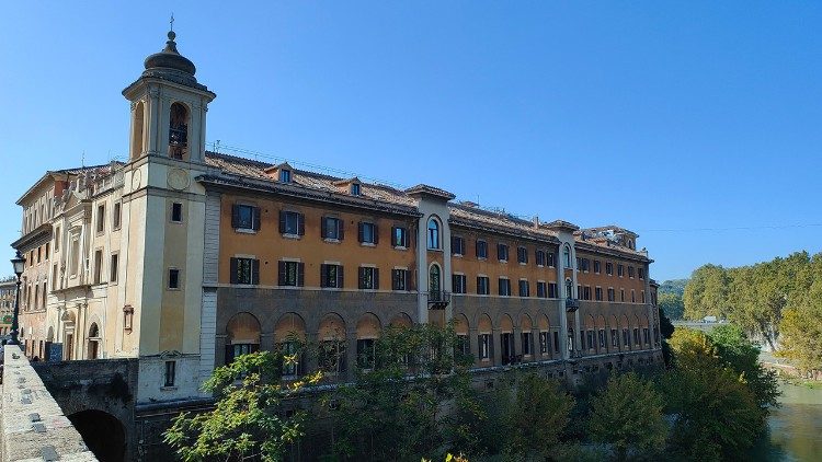 Il reparto di diagnostica dell'ospedale Isola Tiberina-Gemelli