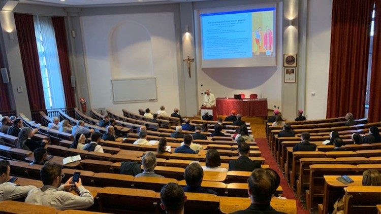 L'Aula Magna dell'Ateneo pontificio