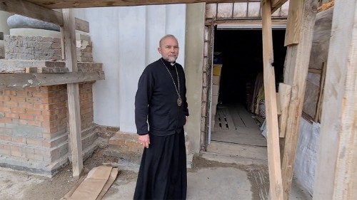 2022.10.24 Vescovo Vasyl Tuchapets, Esarcato greco-cattolico di Kharkiv