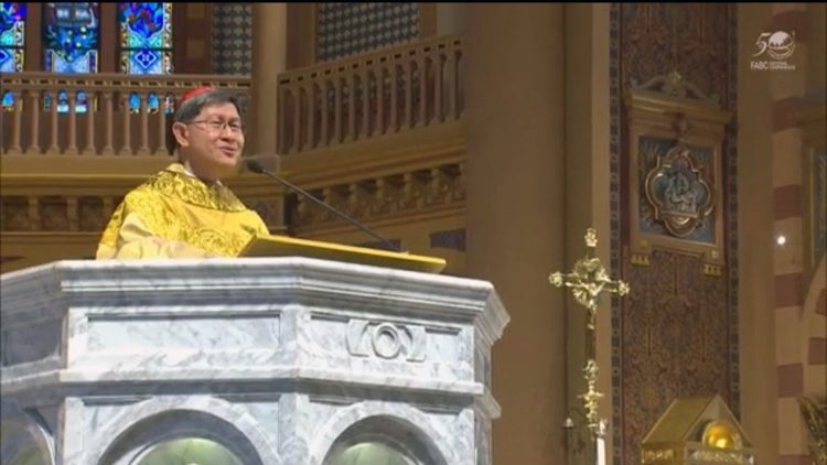 Il cardinale Luis Antonio Tagle, Pro-Prefetto del Dicastero per l'Evangelizzazione