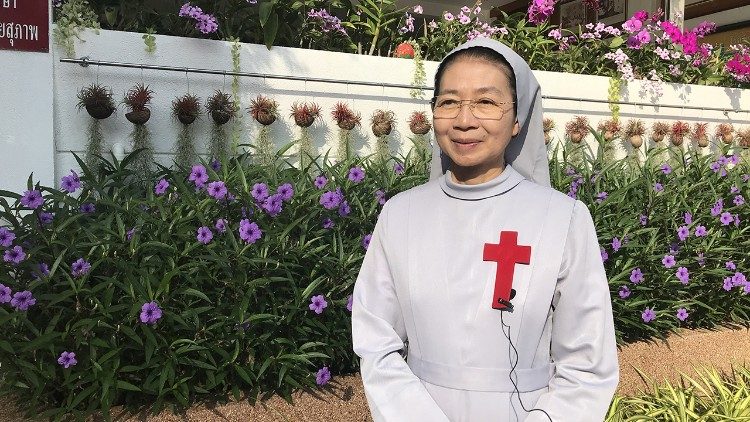 الأخت غراتزيا باتيابورن من رهبانية خادمات المرضى للقديس كاميلو