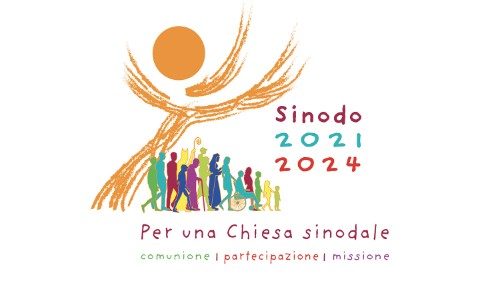 Логотип Синода Епископов 2021-2024