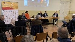 Un momento del convegno interreligioso "Il ritorno di Caino?", che ha aperto il Tertio Millennio Film Fest 2022