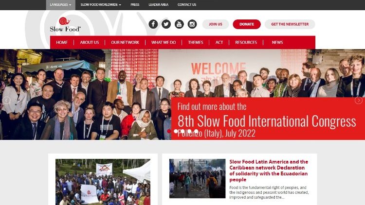 Official site of the Slow Food movement