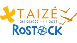 Logotipo do Encontro de Taizé em Rostock