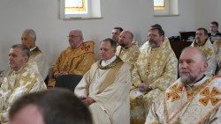 Susitiko Ukrainos lotynų ir graikų apeigų katalikų vyskupai