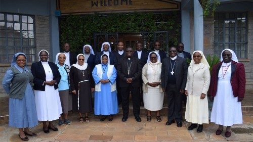 AMECEA Bishops meet ACWECA Religious Superiors in Nairobi, Kenya.