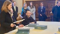 Copia de la obra "Libellus de medicinalibus indorum herbis" en la Biblioteca Vaticana. 