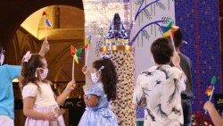 Crianças em Aparecida