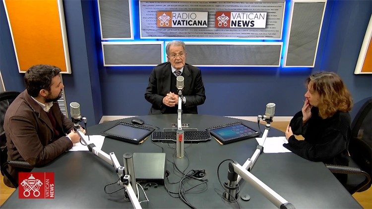 意大利前任总理、欧洲委员会前任主席普罗迪接受梵蒂冈电台－梵蒂冈新闻网的采访