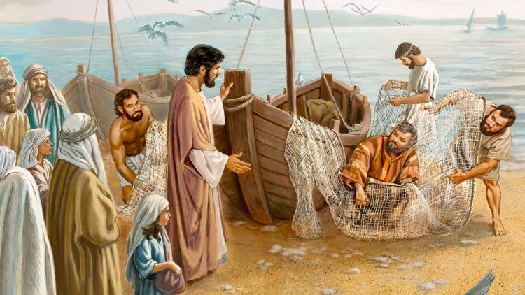 Jesus chama os seus discípulos