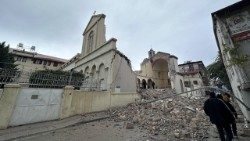 La catedral de Iskenderun, derrumbada por el terremoto