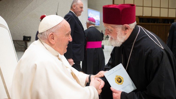 Архімандрыт Сяргей Гаек з Францішкам