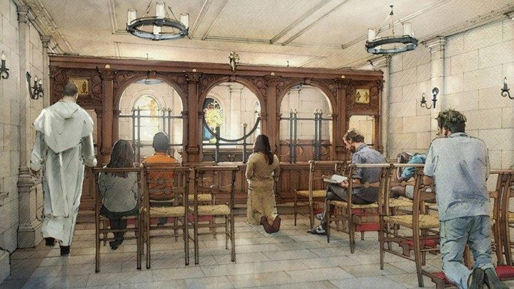 The Perpetual Adoration chapel at St. Joseph's Church in New York