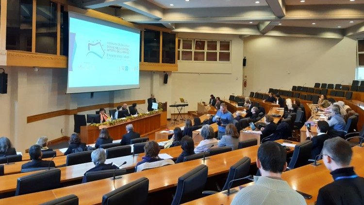 Im großen Hörsaal der Urbaniana