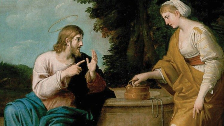 യേശുവും സമറിയക്കാരിയും കിണറിനരികെ