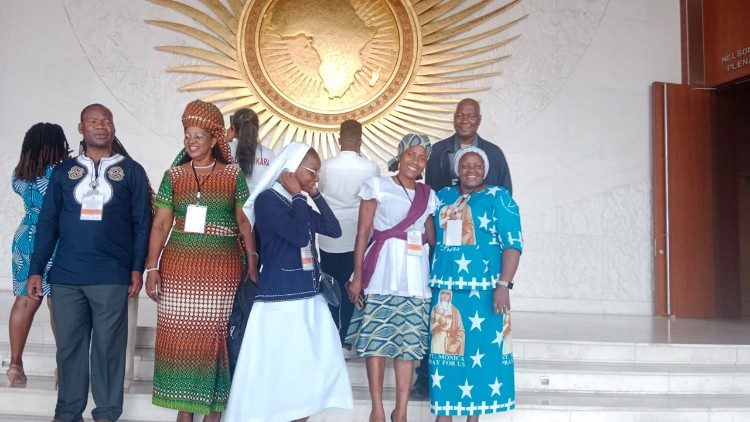 Cristãos em reunião de preparação continental africano (promovida pelo SCEAM) para o Sínodo sobre a Sinodalidade, Etiópia, março de 2023