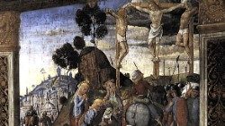 Cosimo Rosselli. Letztes Abendmahl, Fresko (Detail), 1481-82, Sixtinische Kapelle © Musei Vaticani