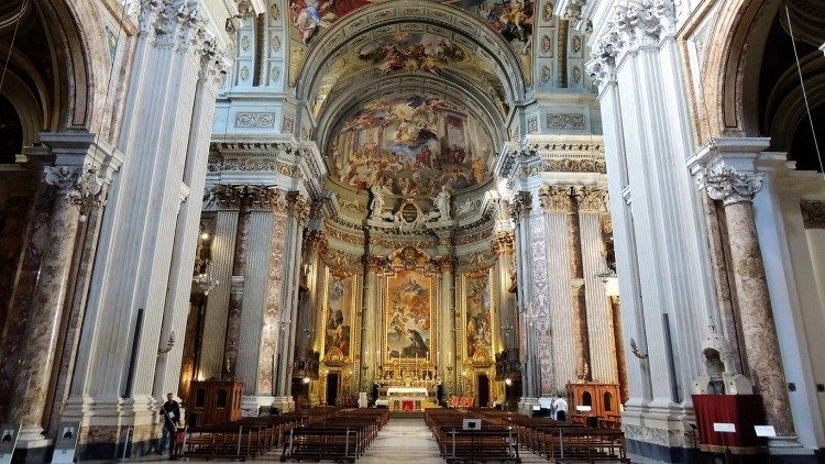 Iglesia de San Ignacio de Loyola, en Roma.
