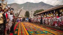 Semana Santa - Karwoche in Guatemala, ein immaterielles Weltkulturerbe der UNESCO. 