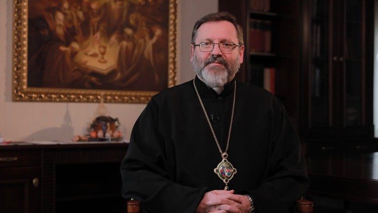 رئيس أساقفة كييف للروم الكاثوليك يلتقي وفداً من المؤسسة الحبرية "مساعدة الكنيسة المتألمة" في ليوبولي