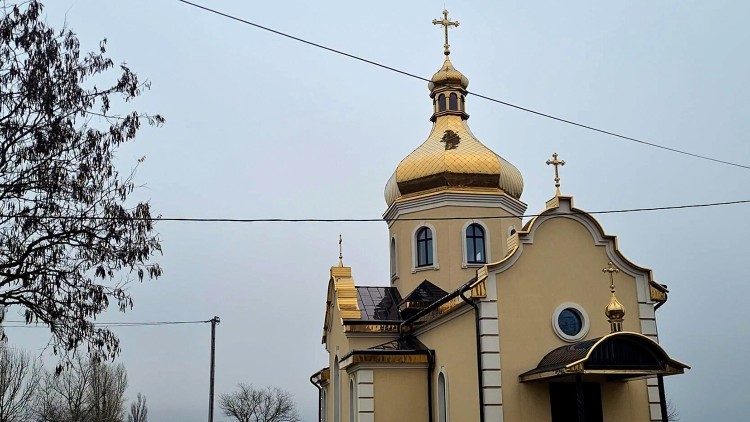 The Greek Catholic church in Beryslav