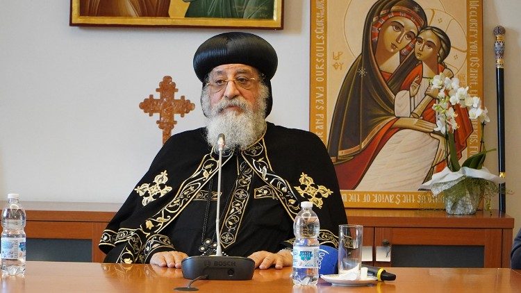 Tawadros II. zeigte sich über den Mord bestürzt