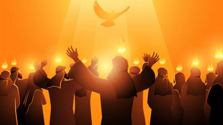 Na Solenidade de Pentecostes recordamos o dia em que a comunidade dos discípulos de Jesus foi revestida pela força do Espírito Santo