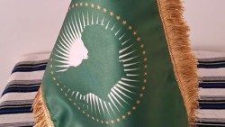 Die Fahne der Afrikanischen Union