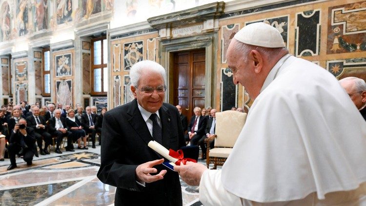 2023.05.29 Consegna del Premio Paolo VI di Brescia al Presidente della Repubblica Italiana Sergio Mattarella
