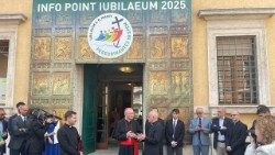 Адкрыццё інфапункта Юбілею 2025 года