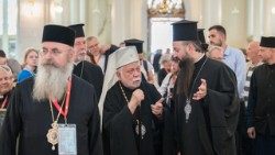 Удзельнікі асамблеі Канферэнцыі Еўрапейскіх Цэркваў у Таліне