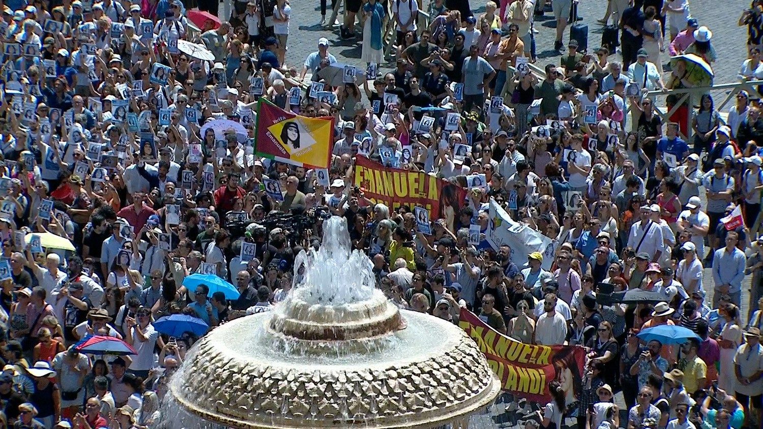 Francesco vicinanza e preghiere per la famiglia di Emanuela Orlandi