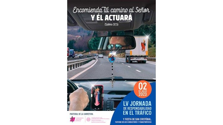 Con el lema: “Encomienda tu camino al Señor y él actuará”, se celebra la Jornada de Responsabilidad en el tráfico.