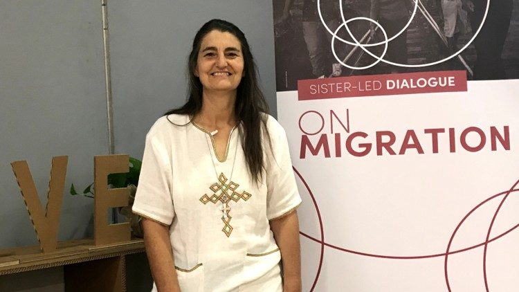 Hermana Nieves Crespo, misionera salesiana en Etiopía.