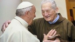 Papież Franciszek i o. Luis Dri