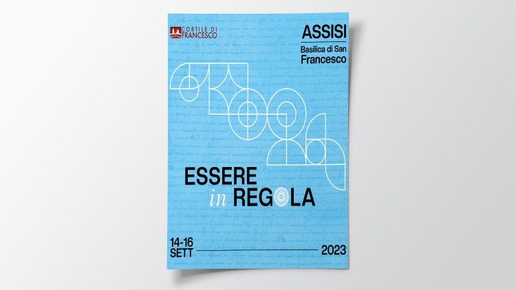 Material gráfico preparado por los Frailes Franciscanos con motivo del Cortile di Francesco 2023. 