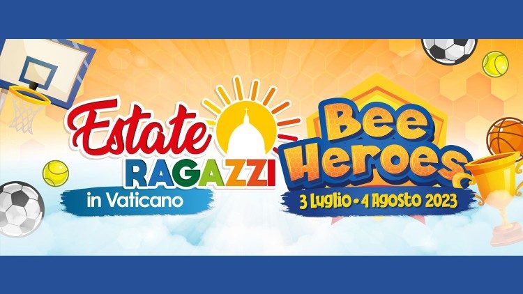 Propaganda da Colônia de Férias no Vaticano