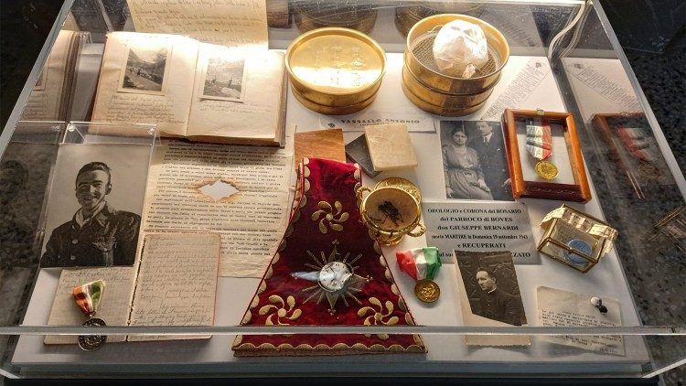 Reliquias de los Beatos padre Giuseppe Bernardi y padre Mario Ghibaudo