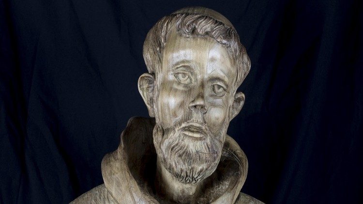 The poetic text was written by the founder of the Franciscan Order and dates back to 1224.