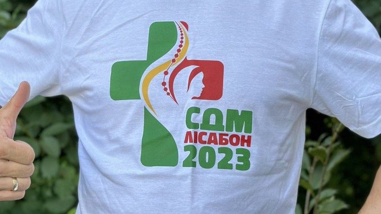 Logo JMJ na camiseta