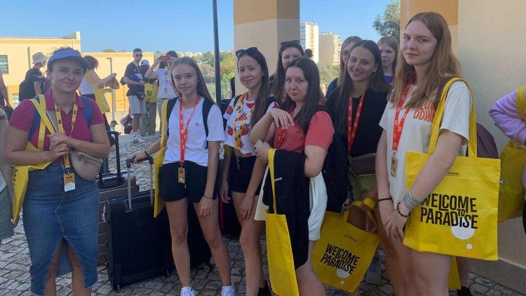 Un gruppo di ragazzi dalla Polonia per la Gmg di Lisbona