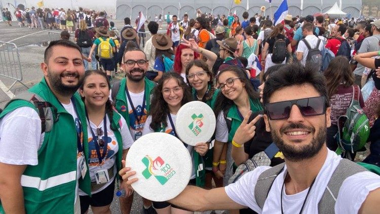 Jovens da JMJ de Lisboa
