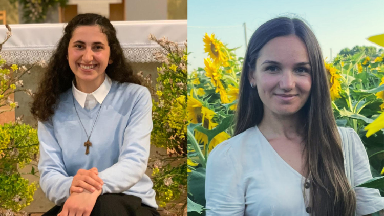  Giovani di Albania alla GMG di Lisbona Kristina Marku e Roberta Nikaj