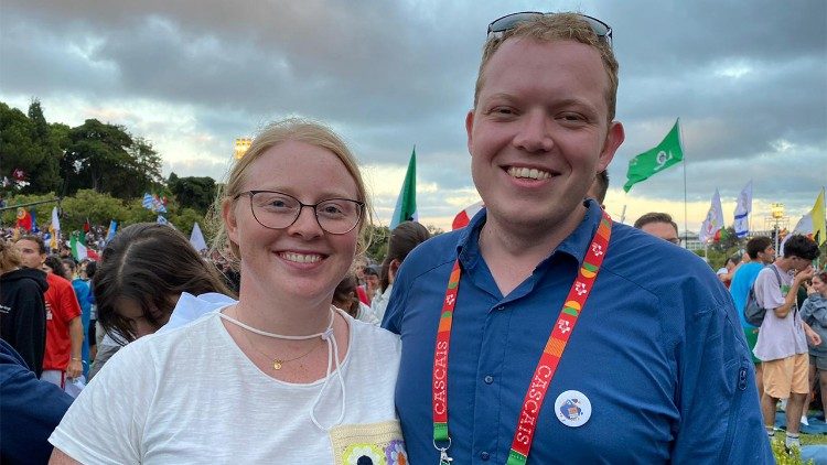 Jacob Heemann aus dem Erzbistum Paderborn mit seiner Frau