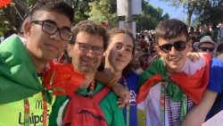 Jugendliche beim WJT in Lissabon