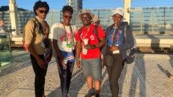 World Youth Day 2023: Some of the young people from Cabo Verde.