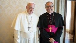 Pāvests Francisks un arhibīskaps Antonio Gvido Filipaci