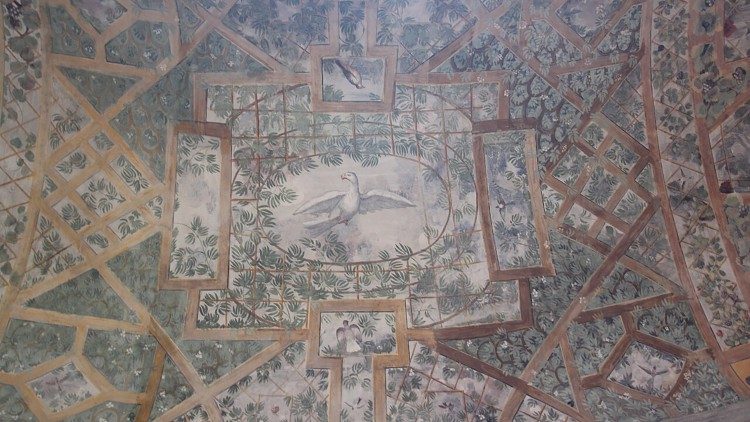 Caprarola, palais Farnèse, Cortile, probablement de l'école d'Antonio Tempesta, 1579-1581