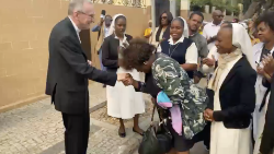 Kard. Pietro Parolin w Angoli. 11.08.2023